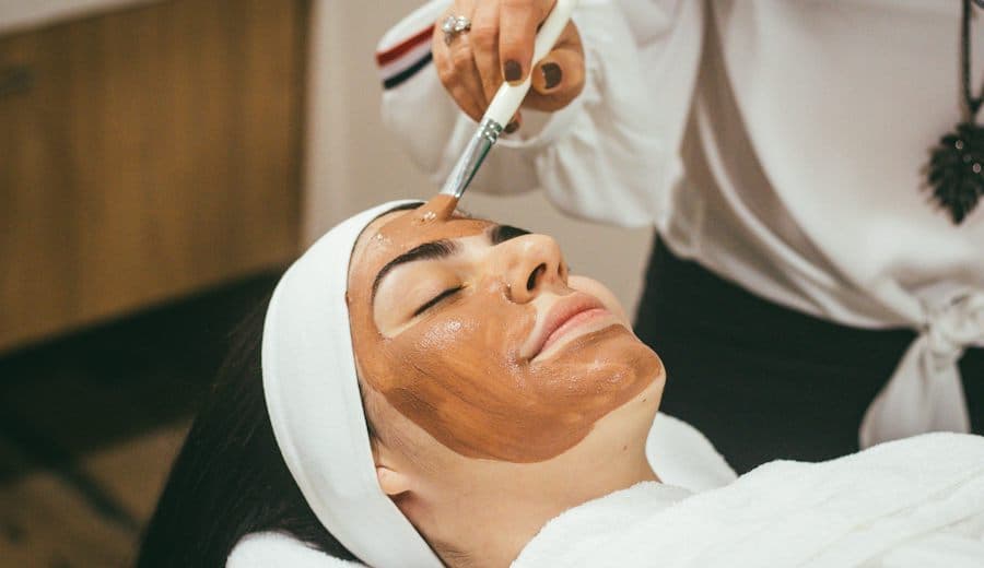 A facial treatment at The Spa Ligonier, PA