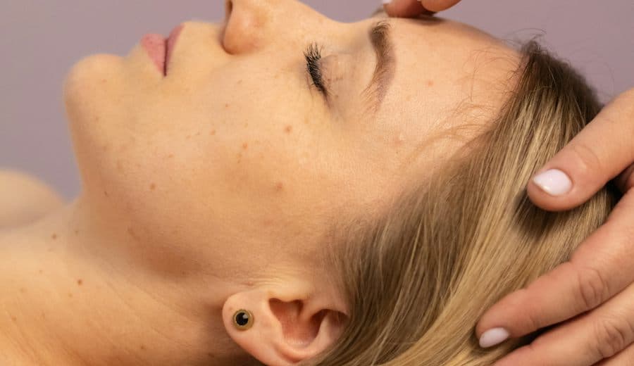 A Japanese head spa scalp treatment at The Spa Ligonier, PA